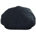 thumbnail image 2 of Troubadour Tweed Wool Blend Ivy Cap - XL - Navy Blue, 2 of 6