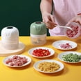 thumbnail image 6 of Shoreew Electric Garlic Masher 100/250ML USB Charging Food Processor for Vegetable Onion Powerful Motor Garlic Chopper for Fast Crushing Professional Kitchen Gadget, 6 of 7