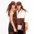 thumbnail image 5 of Adult Pirate Hat and Sash Two Piece Set Pirate Costume Halloween Cosplay Halloween Costumes, 5 of 5
