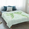 thumbnail image 4 of Green Bow Blanket Soft Cozy Warm Throw Blanket for Couch, Plush Fuzzy Flannel Fleece Blankets for Sofa, Cute Bowknot Minimalist Solid Color Bed Blankets Lightweight Gifts for Women, 50"x60", 4 of 9