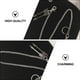 thumbnail image 2 of EeaseMX 1 cadena de metal para cintura de jeans, estilo punk, hip-hop, accesorio de cadena para pantalones., 2 of 8