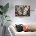thumbnail image 2 of Logiee Butterfly and Bloom Beauty Print Canvas Wall Art,Canvas Picture Prints with Frame, Wall Art Decorative,Canvas Decorative,Suitable for Living Room Bedroom Office Room 30x40, 2 of 6