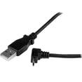 thumbnail image 2 of StarTech 1m Micro USB Cable A to Up Angle Micro B USBAUB1MU, 2 of 5