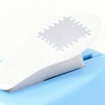 thumbnail image 4 of Square Manual Hole Punch, Portable Manual Squares Stamp Hole Punching Paper Cutter Craft Tool, Handmade Stamp Shaped Craft Squares Paper Puncher, for Cardboard Scrapbook Postage Making, 4 of 8