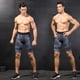 thumbnail image 3 of "Shorts deportivos para hombre con cintura elástica, diseño compresivo y estampado moderno - Paquete de 3 en talla L - Material transpirable y secado rápido para ciclismo y entrenamiento", 3 of 6