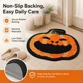 thumbnail image 6 of Pumpkin Bath Mat, Fall Decor Absorbent Bath Mat Halloween Pumpkin Vintage Truck Doormat Non Slide Washable Bathroom Floor Rug 15x23 Inch Multicolor, 6 of 7