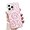 Pink, variant on for iPhone Case,[Compatible with MagSafe] Glitter Bling Sparkly Clear Bumper Camera Lens Protection Clear Soft Shockproof Phone Case (Yellow,iPhone 11)