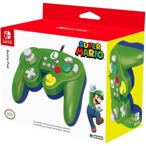 Control Game Cube HORI Nintendo Switch Battle Pad - Luigi