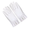 thumbnail image 3 of WHAMVOX Gants Satin Opera Blancs pour Femmes Design à la Mode Durable 1 Paire, 3 of 8