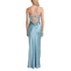 thumbnail image 2 of VISgogo Vestido sin mangas sin espalda para mujer, de una sola pieza elegante sin tirantes de color sólido, vestido de banquete de boda para cóctel VISgogo moda, 2 of 9