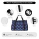 thumbnail image 4 of Disketp purple flower blue Skull Bolsa de Viaje Tipo Duffle, Bolso de Mano para Fin de Semana para Mujer, Bolsa de Gimnasio Ligera para Hombre, Esencial para Viajes, 4 of 7