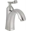 XINGZHE Chatfield Single Hole Single-Handle Bathroom Faucet in Brushed Nickel