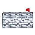 thumbnail image 2 of Xecao Retro Coconut Tree for Mailbox Cover with Magnetic Strips, Waterproof and Sunscreen, Adds a Decorative Touch to Your Garden Yard., 2 of 9