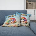 thumbnail image 2 of Maine Coon Celebrates Rainbow Pride Month LGBT LGBTQ+ Pillow Cushion Double Sided Cat Lover Kitten Owner Gifts Throw Pillow - 01003, 2 of 4