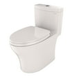 thumbnail image 3 of TOTO® Aquia® IV One-Piece Elongated Dual Flush 1.0 and 0.8 GPF Universal Height, WASHLET®+ Ready Toilet with CEFIONTECT®, Colonial White- MS646124CUMFG#11, 3 of 13