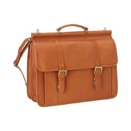 Dowel Laptop Briefcase - LeDonne Leather Classic Dowel Rod Laptop Briefcase