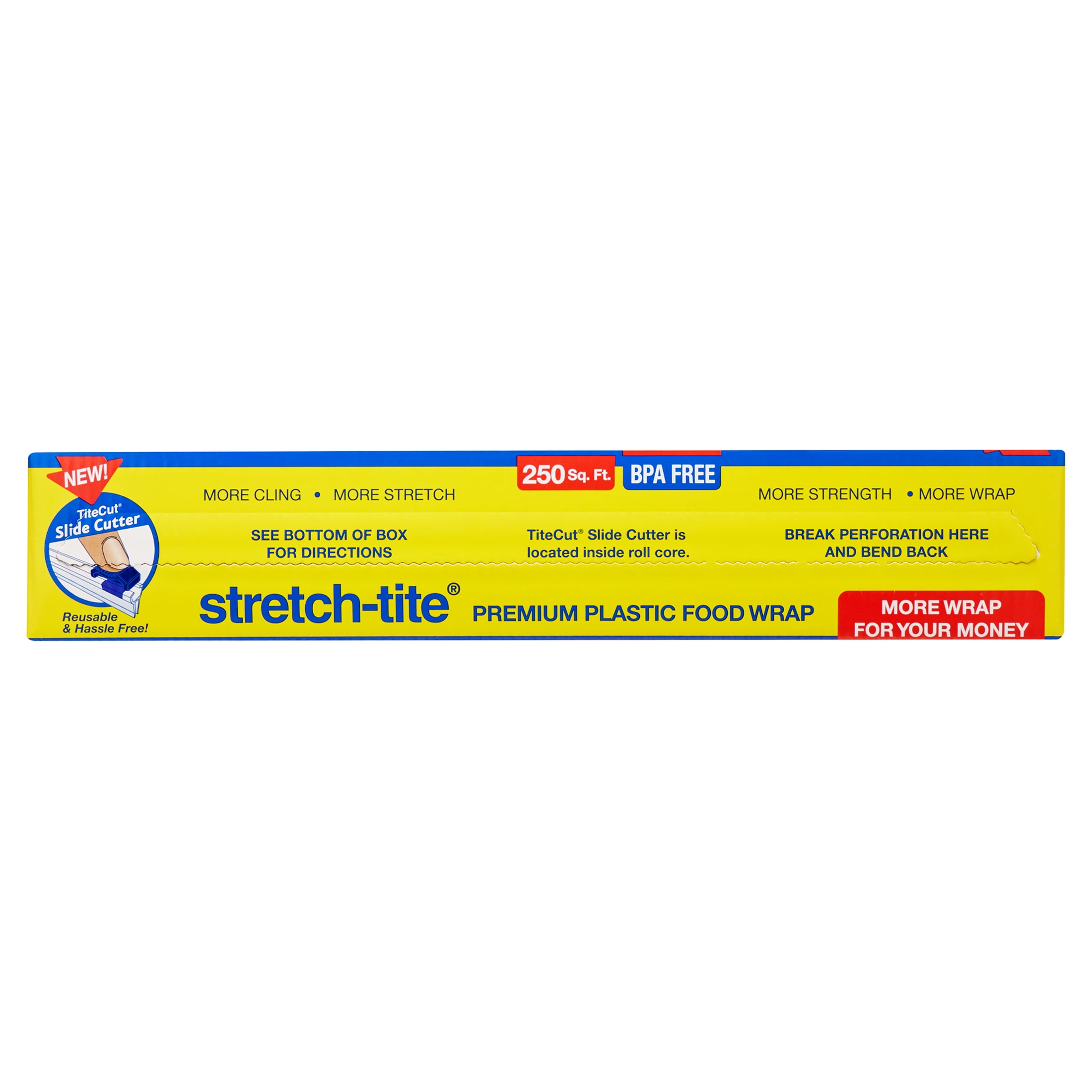 TiteCut Slide Cutter for STRETCH-TITE® Premium Plastic Food Wrap