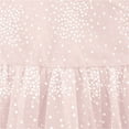 thumbnail image 5 of PINQI Toddler Girls Tutu Dress,Baby Girls Clothes Heart Print Mesh Tutu Sleeveless Square Neck Romper Dress Headband Princess Outfit(RD1-B,9-12 Months), 5 of 6