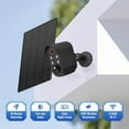 thumbnail image 4 of 2026 New Saker 1080p Wireless Outdoor Security Camera with 2-Way Talk, PIR Motion Detection, Spotlight Color Night Vision, SD/Cloud Storage, Weatherproof Home Surveillance, 4 of 9