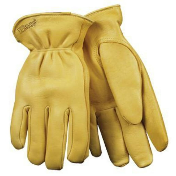 International 90HK XL Extra-Large Men's Full-Grain Deerskin Leather Gloves