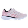thumbnail image 2 of Fila Wanderun Strap PS Girls Shoes Size 10.5, Color: Pink/Black, 2 of 5