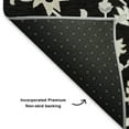 thumbnail image 5 of Addison Rugs Mayfield Premium Machine Washable Transitional Global Black Rectangle Rug, 9' x 12', 5 of 7