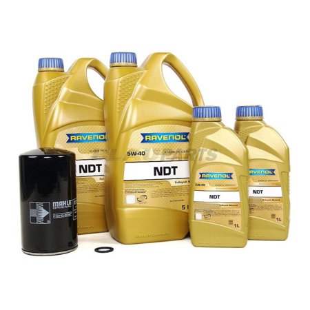 BLAU J1A9552-B Motor Oil Change Kit - Compatible with 2007-17 Ram 3500 w/ 6 Cylinder 6.7L Cummins Diesel Engine - 5w40