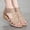 Gold, variant on Summer Women's Chunky Gladiator Sandals | Cloud Comfort Footbed & Arch Support | Boho Strappy Design In Sizes US 6-10.5 (Euro 35-43) - Outdoor Beach To Street Shoes Black/Gold Women Shoes