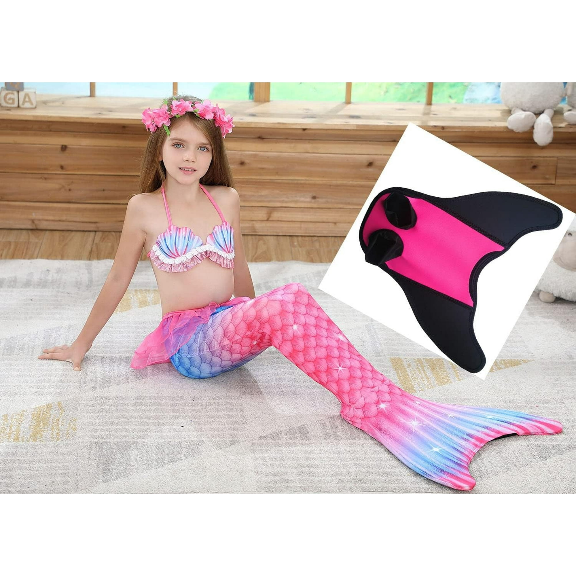 VGEBY Palmes De Natation Monopalme Sirène Sirène Monofin Swim Fin Pour