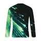 thumbnail image 4 of Blusas y camisas de manga larga y cuello redondo para hombre, camisetas casuales con estampado de moda y cuello redondo, blusas de licra de manga corta para hombre., 4 of 4