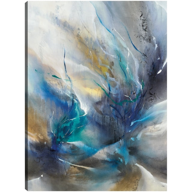 Cuadro Decorativo | Fine Art Tj | Parpadeo Índigo I Por K. Nari - 86 x 66 cm