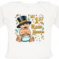 thumbnail image 4 of Inktastic My First New Years Celebrating Baby Boys or Girls Long Sleeve Baby Bodysuit, 4 of 5