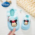 thumbnail image 1 of Nuevas pantuflas de algodón para niños de Disney, bolso impermeable de Mickey mouse para niños, zapatos de tacón para el hogar, zapatos casuales de suela gruesa holgados y cálidos, plantilla de 200 cm Gao Jinjia LED, 1 of 2