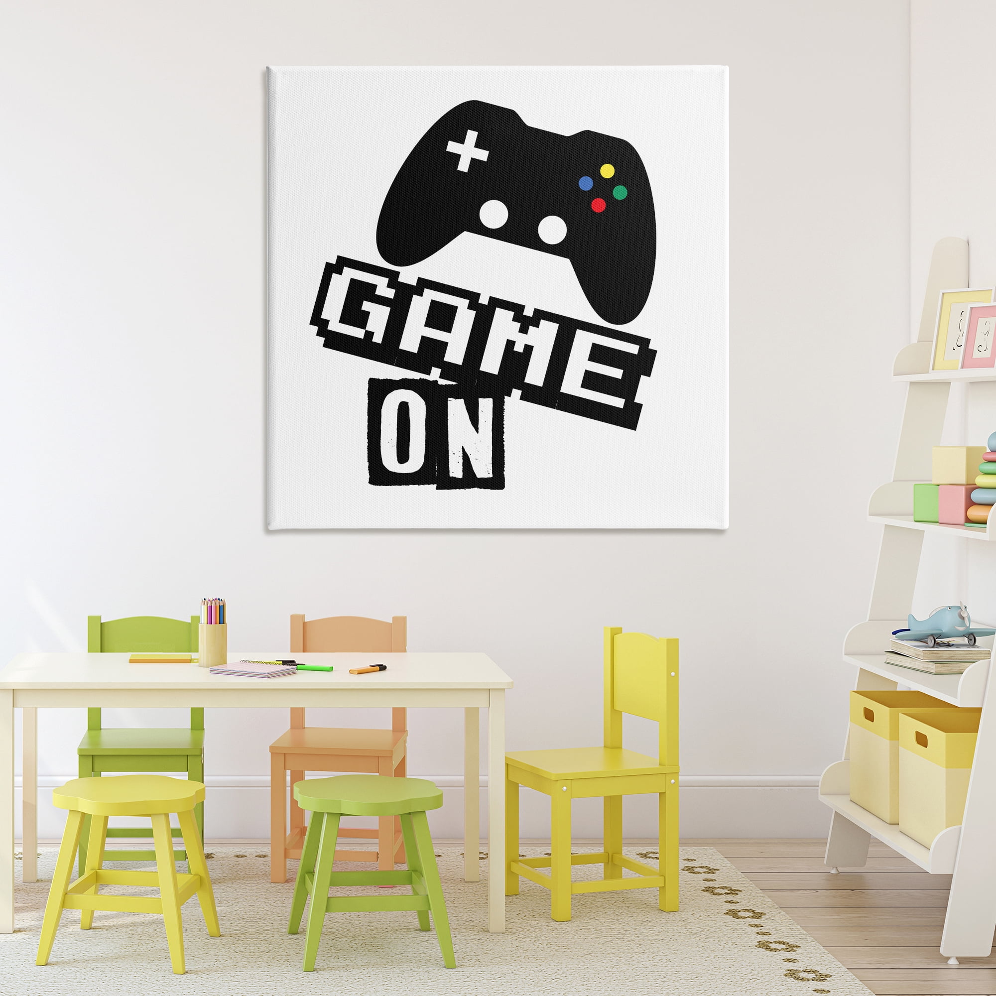 Stupell Industries Playful Game On Canvas Wall Art, design by Marcus Prime