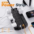 thumbnail image 3 of Protector contra sobretensiones TESSAN, 22 enchufes con USB de 1875 W, 3 of 6