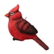 thumbnail image 5 of Adorno de pájaro rojo, estatuilla de cardenal, artesanía, decoración de cardenal, pájaro colgante de resina para ventana de decoración del hogar,, 5 of 9