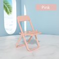 thumbnail image 2 of HAHDAXIA Support de Téléphone Cellulaire Super Mignon Amusant Couleur Bonbon Chaise Pliante Mini Déco Support de Tablette avec 3 Angles de Réglage Support de Carte pour Téléphone Intelligent iPhone&Samsung (Rose), 2 of 7