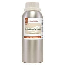 Cinnamon Cassia - 8 fl oz (237 ml) Aluminum Bottle w/Plug Cap - 100% Pure Essential Oil - GreenHealth