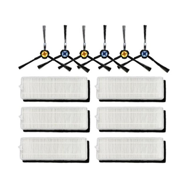 Hepa Filter Side Brush For Ilife A7 A9s Robot Vacuum Cleaner Parts