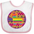 thumbnail image 3 of Inktastic Pinata Cinco De Mayo Mexican Pattern Boys or Girls Baby Bib, 3 of 4