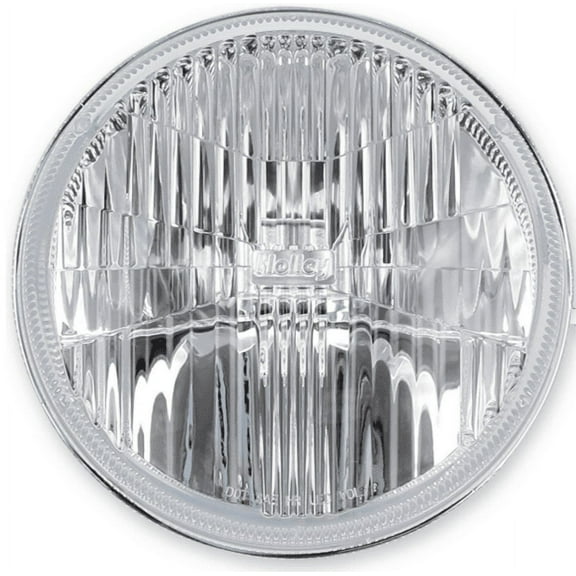 Holley RetroBright LFRB180, Individual LED 7 Inch Round Light Housing Only, Clear Lens, Bulb Sold Separately