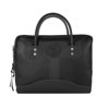 LEATHER STANDARD BRIEFCASE BLACK