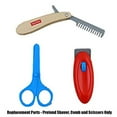 thumbnail image 5 of Replacement Parts for Fisher-Price Shave and Style Barbershop Playset - GKW05 ~ Replacement Bag of Pretend Shaver, Comb and Scissors, 5 of 5