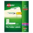 thumbnail image 2 of "Permanent Trueblock File Folder Labels With Sure Feed Technology, 0.66 X 3.44, White, 30/sheet, 50 Sheets/box | Bundle of 5 Boxes", 2 of 7