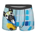 thumbnail image 4 of Goofa French Bulldog Dog in a Bathtub Printed Men's Boxer Briefs Underwear, Moisture-Wicking Underwear, Trunk,Soft and Breathable Cotton Underwear-Small, 4 of 9