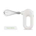 thumbnail image 2 of Cordless Hand Mixer, Handheld Egg Beater Electric Handheld 4 Speed Adjustable Mini Hand Mixer Electric Mixer, USB, 1500mAh(White), 2 of 5