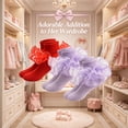 thumbnail image 7 of TELOLY 3Pairs Kids Socks,6-8 Years Old Ruffle Socks,Lace Ruffle Socks ,Ruffle Socks For Girls, 7 of 7