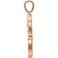 thumbnail image 2 of FB Jewels 14K Rose Gold Interlocking Circle Pendant, 2 of 2