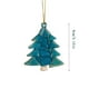 thumbnail image 2 of Ornamento Navideño, Adornación Para Árbol Navideño, Festivo Hogar Fiesta, Dibujado a Mano, Acero Inoxidable, Base de Madera, Para Salón, 20 pulgadas, Colores Vibrantes, Aesthetic Christmas, 2 of 9