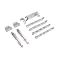 thumbnail image 3 of serony RC Metal Shock Absorber DIY RC Upgrade Parts Car for MN82 MN78 1:12 Scale RC black silver 15x10x2cm, 3 of 6